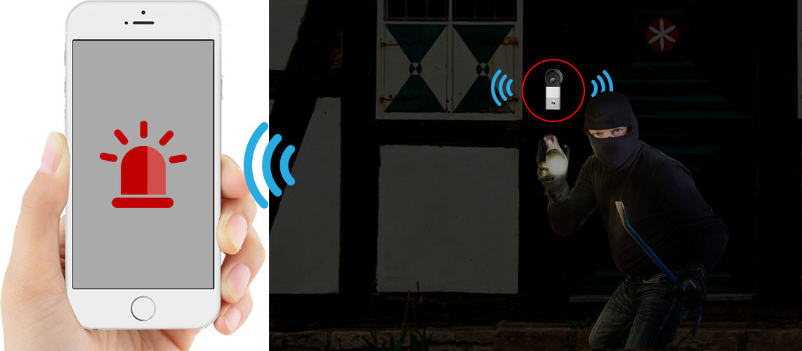 wifi video doorbell wb-611